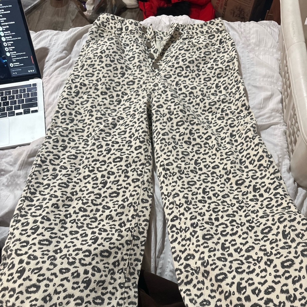 Wilde cheetah jeans